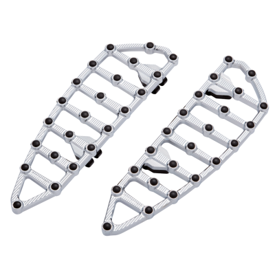 Ness-MX DR Floorboards Chrome ST18-Up (FR)