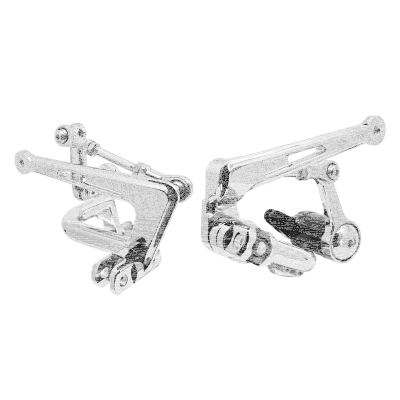 Ness Mid Control Kit FLH/T09-up chrome (FR)