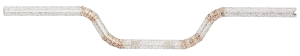 Ness 1" MX Handlebars Stainless Welded (FR)