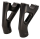Ness riser kit 975RH22-up black (FR)