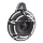 SLOT TRACK HORN w/COVER XL BK (FR)