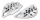 10-Gauge DR Floorboards Chrome Scout15-U (FR)
