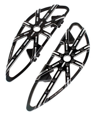 10-Gauge DR Floorboards Black Chief14-Up (FR)