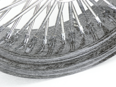 Black spoke Fat Daddy 17X3.5 50 (FR)
