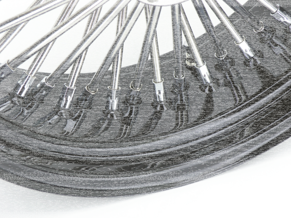 Black w/ chr nipples FD50 16X3.5 (FR)