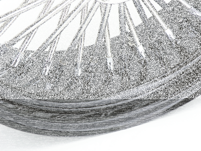 Black w/ chr nipples FD50 21X3.5 (FR)