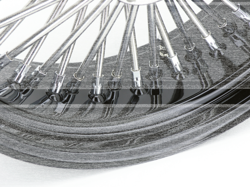 Black spoke Fat Daddy 18X3.5 50 (FR)