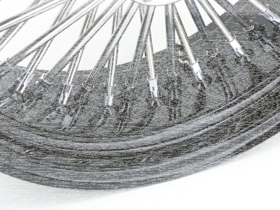 Black spoke Fat Daddy 16X3.5 50 (FR)