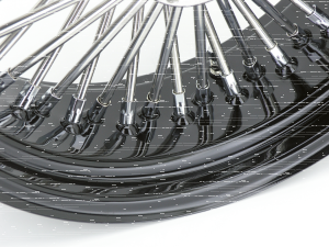 Black w/ chr nipples FD50 17X3.5 (FR)