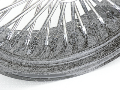 Black spoke Fat Daddy 18X4.25 (FR)