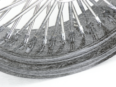 Black w/ chr nipples FD50 16X5.5 (FR)