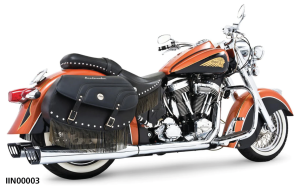 RACING 4" TRUE-DUALS INDIAN09-13 BK/BK (FR)