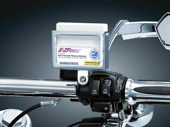 EZ PASS HOLDER, CHROME (FR)