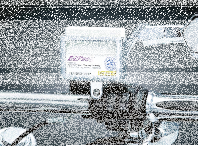 EZ PASS HOLDER, CHROME (FR)