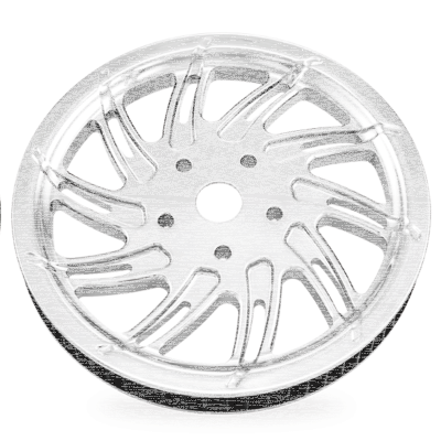 PM Pulley 70Tx1-1/2" Supra Chrome (FR)