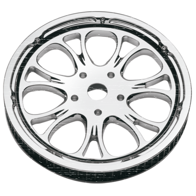 PM Pulley 66Tx1" Heathen Chrome (FR)