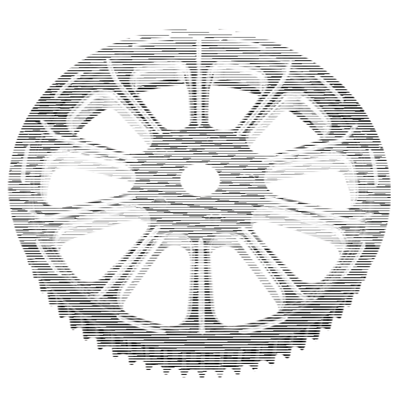 PM Pulley 66Tx1" Revel Platinum (FR)