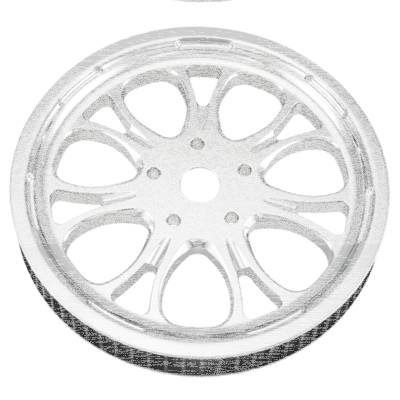 PM Pulley 66Tx1" Paramount Chrome (FR)