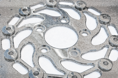Matrix Brakes Button set, Chrome (FR)