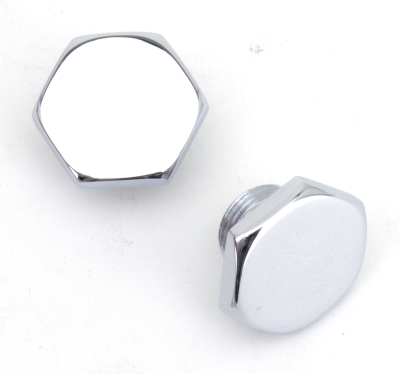 2Pck Front Stud screws, chrome (FR)