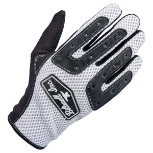 Biltwell Anza gloves white/black Size S
