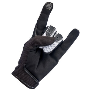 Biltwell Anza gloves white/black Size S