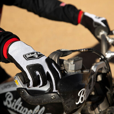 Biltwell Anza gloves white/black Size 2XL
