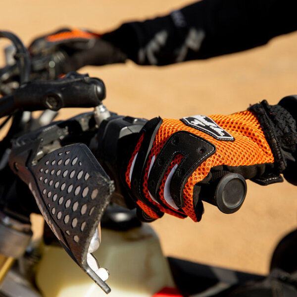 Biltwell Anza gloves orange/black Size XS