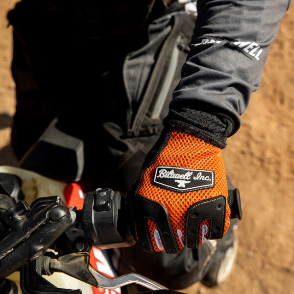 Biltwell Anza gloves orange/black Size XS