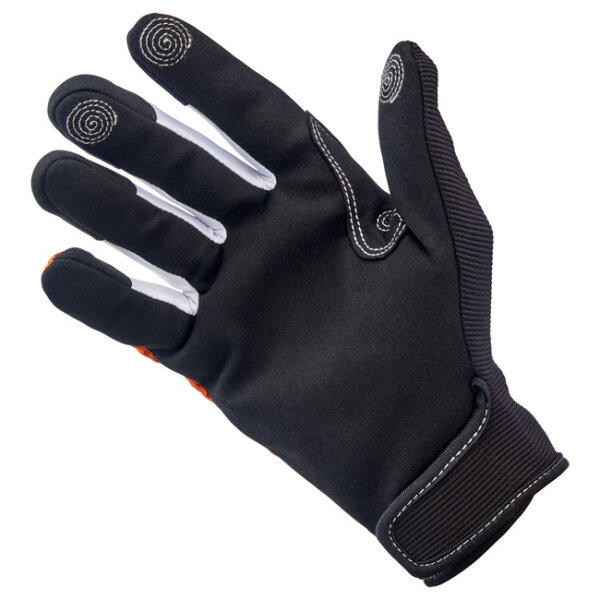 Biltwell Anza gloves orange/black Size XS