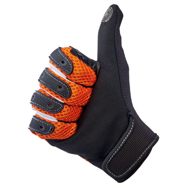 Biltwell Anza gloves orange/black Size XS