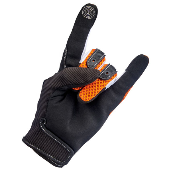 Biltwell Anza gloves orange/black Size XS