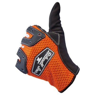 Biltwell Anza gloves orange/black Size XS
