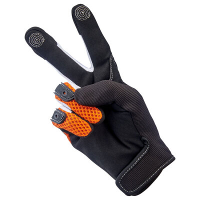 Biltwell Anza gloves orange/black Size XS