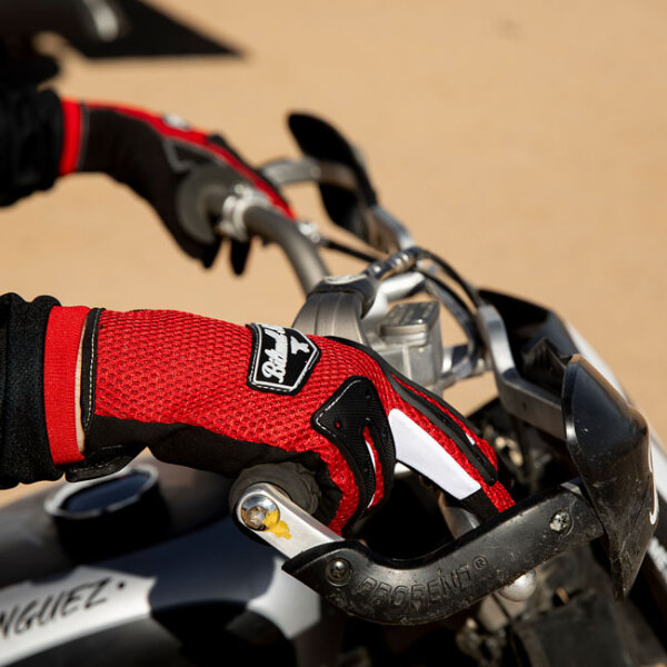 Biltwell Anza gloves red/black Size S