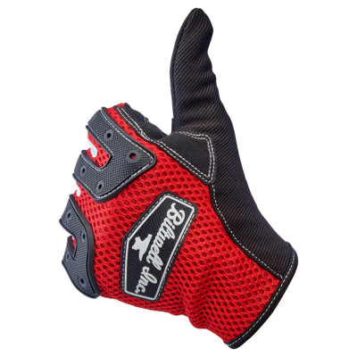 Biltwell Anza gloves red/black Size M