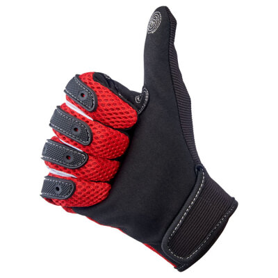 Biltwell Anza gloves red/black Size XL