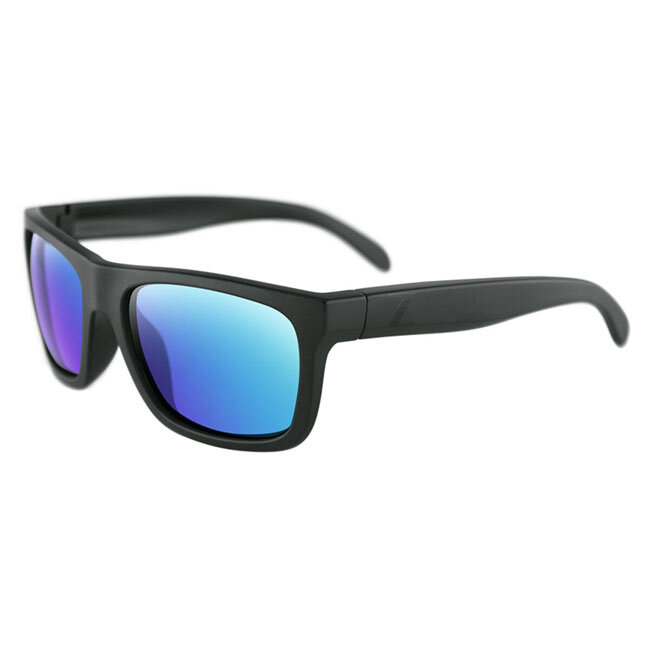 ZANheadgear Cavern Sunglass Matte Black Frame Smoked/Green R One size fits most