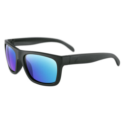 ZANheadgear Cavern Sunglass Matte Black Frame Smoked/Green R One size fits most