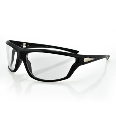 ZANheadgear Florida Sunglass Gloss Black Frame Clear Lens One size fits most