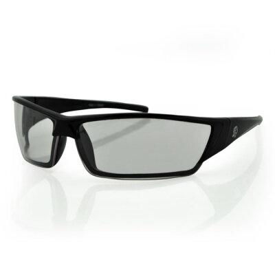 ZANheadgear Utah Sunglass Gloss Black Frame Clear Lens One size fits most