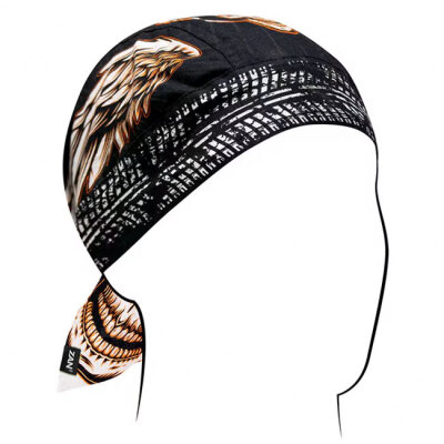 ZANheadgear Flydanna® Cotton Flaming Skull One size fits most