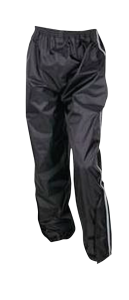 Rain pants black size XS