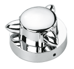 GZP Krommet gas cap cover Small 66mm
