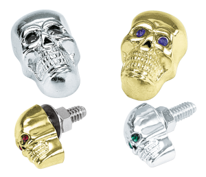 GZP Skull krommet chrome Small plain (ES)