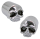 GZP Skull valve stem covers w/blk eyes p