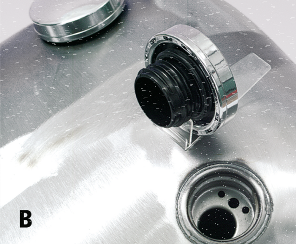 GZP Gastank XL95-03 stock rubber mount (ES)