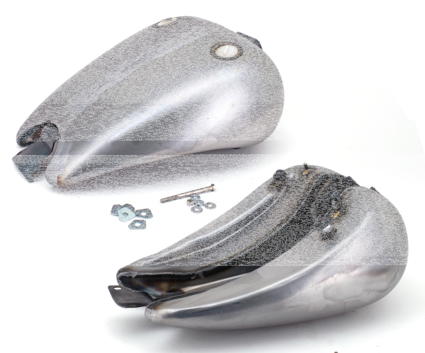 GZP 2" Str FXR gastank dual smooth top (ES)