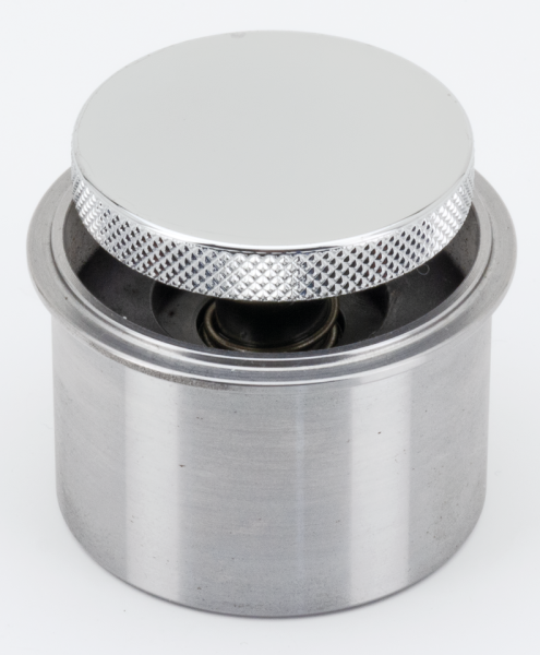 GZP Chr mini pop-up gas cap with bung (ES)