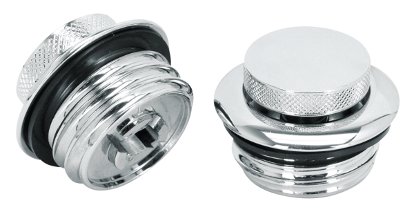 GZP Chr screw in pop-up gas cap non-vent (ES)